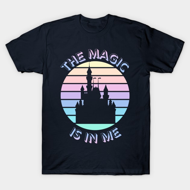 The Magic is in Me - Kingdom Castle Blue T-Shirt by Smagnaferous